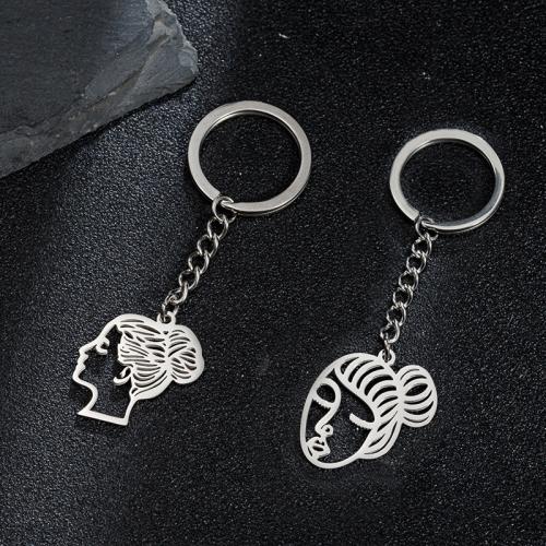 Stainless Steel Key Clasp 304 Stainless Steel plated fashion jewelry Sold By PC