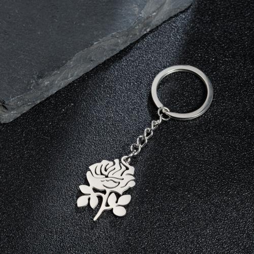 Stainless Steel Key Clasp 304 Stainless Steel plated fashion jewelry Sold By PC