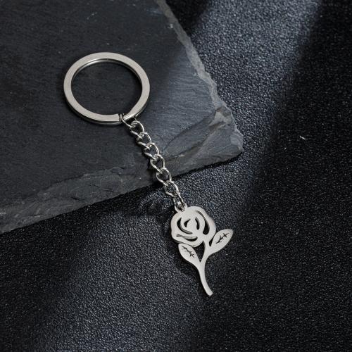 Stainless Steel Key Clasp 304 Stainless Steel plated fashion jewelry Sold By PC