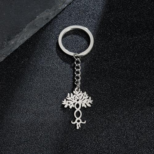 Stainless Steel Key Clasp 304 Stainless Steel plated fashion jewelry Sold By PC