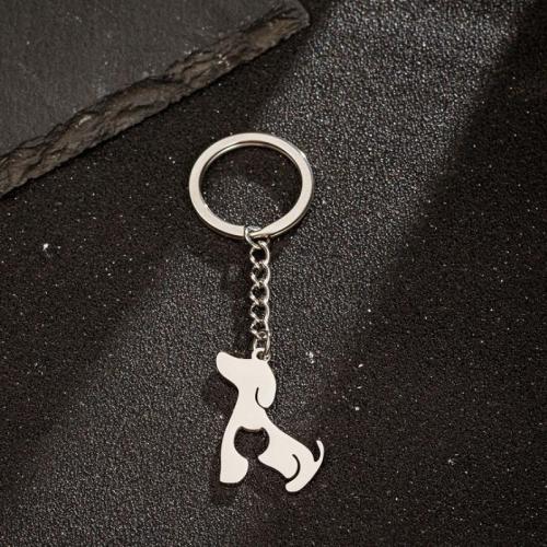 Stainless Steel Key Clasp 304 Stainless Steel Dog plated fashion jewelry Sold By PC