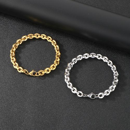 Stainless Steel Jewelry Bracelet 304 Stainless Steel plated for woman Length 23 cm Sold By PC