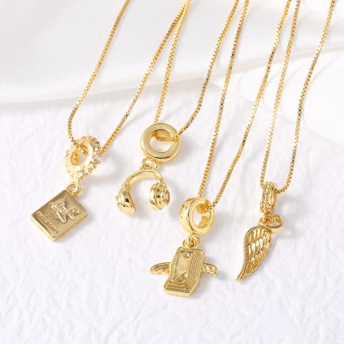 Brass Necklace gold color plated fashion jewelry golden nickel lead & cadmium free Sold By PC