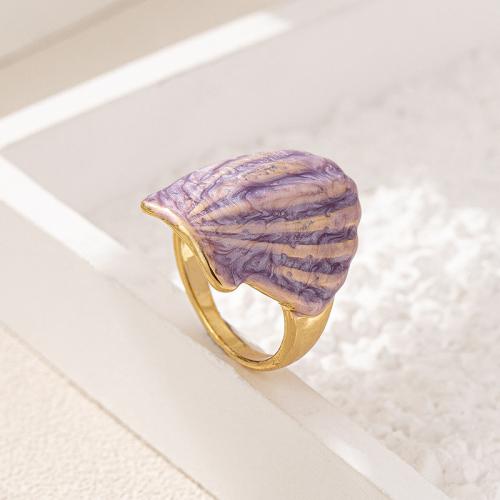 Zinc Alloy Finger Ring plated for woman & enamel Sold By PC