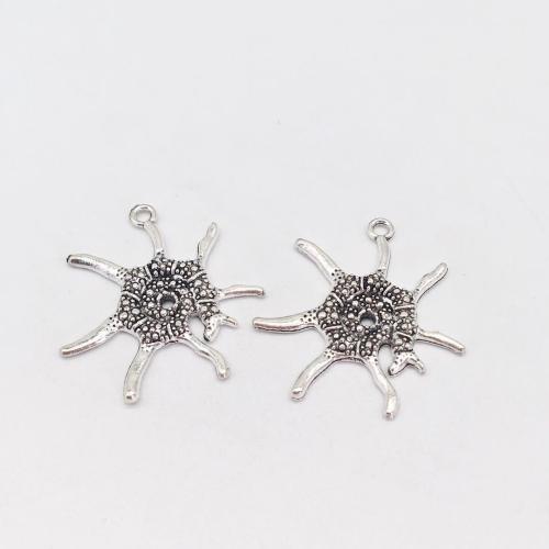 Zinc Alloy Pendants antique silver color plated DIY Sold By Bag