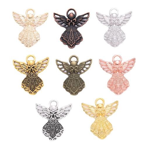 Zinc Alloy Pendants Angel plated DIY Sold By Bag