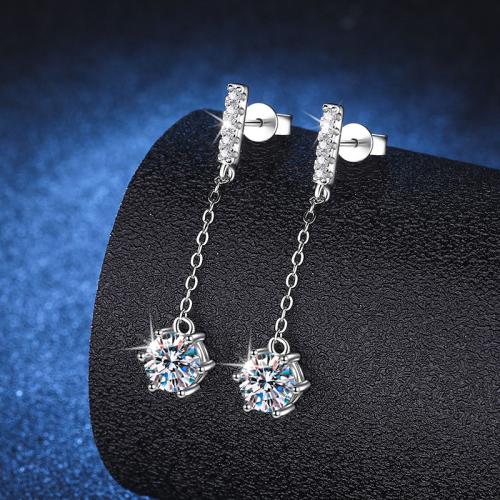 925 пробы Сережка, различные материалы для выбора & Женский, earring length 25-30mm, продается Пара