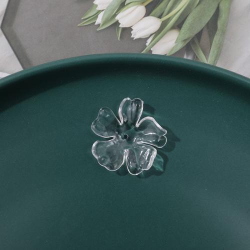 Hair Accessories DIY Findings Acrylic Flower polished 33mm Sold By PC