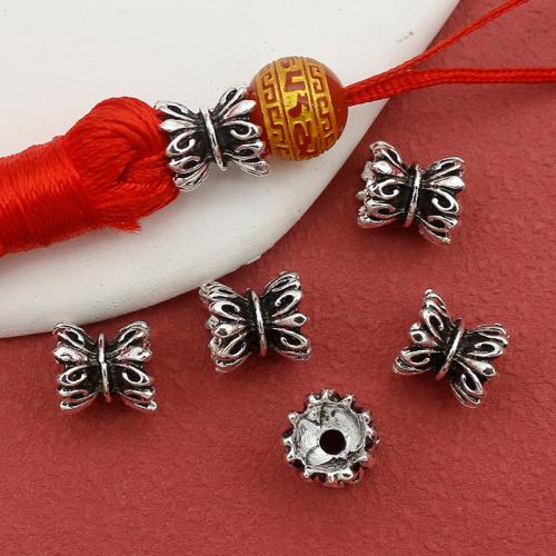 Zinc Alloy Jewelry Beads, antique silver color plated, DIY, nickel, lead & cadmium free, 10x9mm, 100PCs/Bag, Sold By Bag