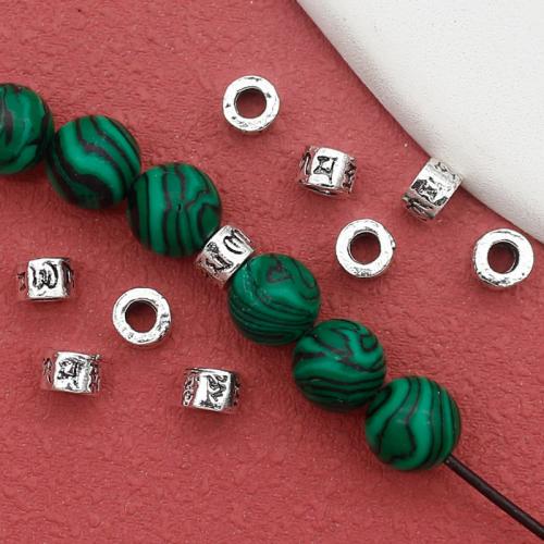 Zinc Alloy Jewelry Beads antique silver color plated DIY nickel lead & cadmium free Sold By Bag