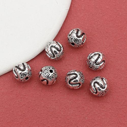 Zinc Alloy Jewelry Beads antique silver color plated DIY nickel lead & cadmium free Sold By Bag