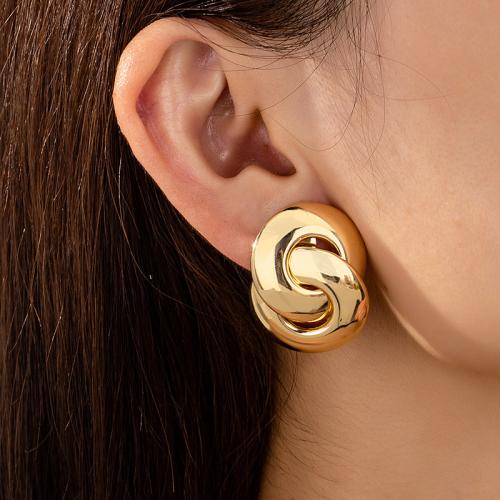 Zinc Alloy Stud Earring plated for woman Sold By Pair