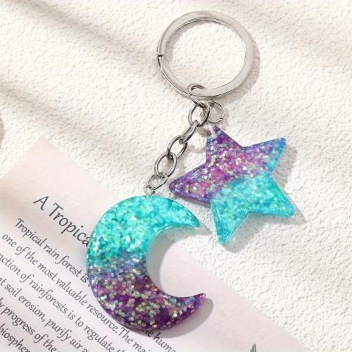 Bag Purse Charms Keyrings Keychains Resin portable & multifunctional 107mm Sold By PC