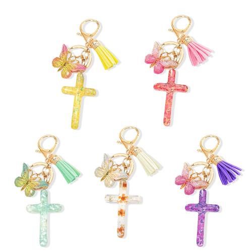 Bag Purse Charms Keyrings Keychains Resin with Sequins portable & multifunctional & epoxy gel Sold By PC