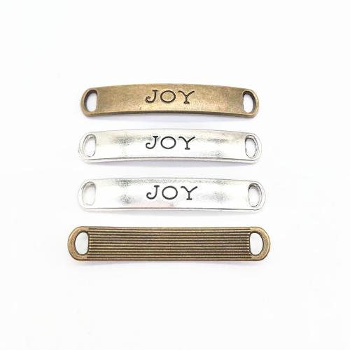 Zinc Alloy Connector Bar plated DIY & 1/1 loop Sold By Bag