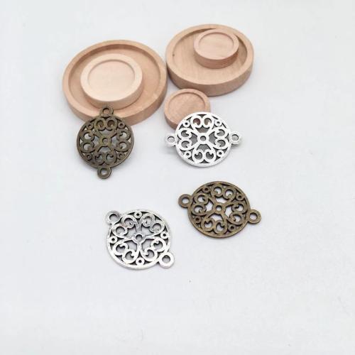 Zinc Alloy Connector plated DIY & 1/1 loop Sold By Bag