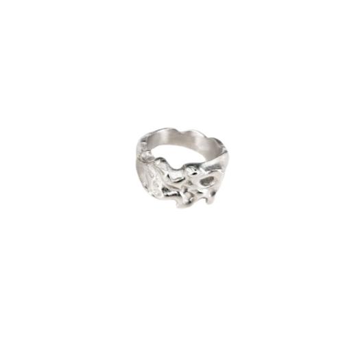 304 roestvrij staal Finger Ring, verschillende grootte voor keus & voor de mens, oorspronkelijke kleur, Maat:7-10, Verkocht door PC