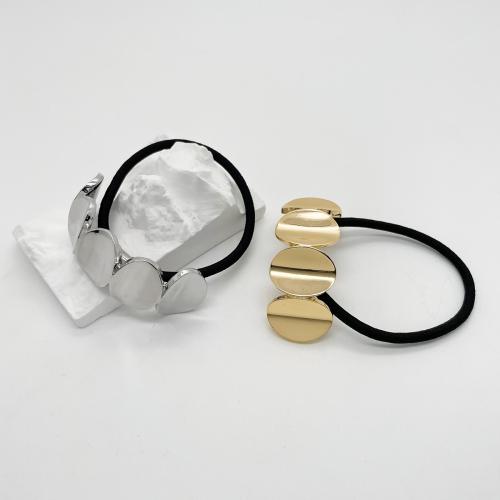 Ponytail Holder Zinc Alloy with Rubber Band for woman Sold By PC