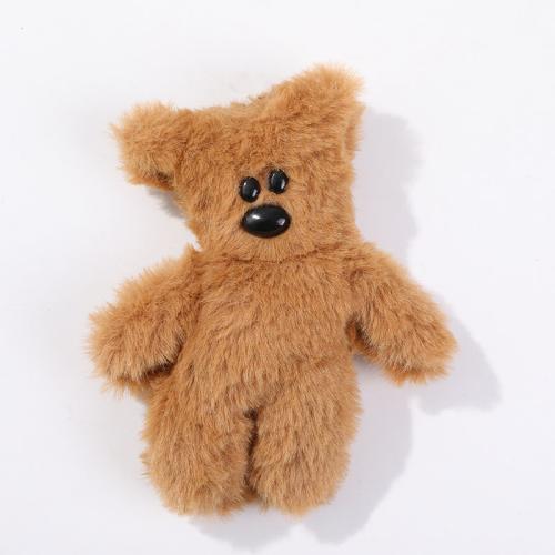 Hanging Ornaments Plush Bear DIY 140mm Sold By PC