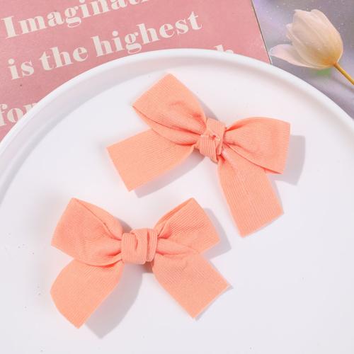 Hair Accessories DIY Findings Cloth Bowknot Sold By PC