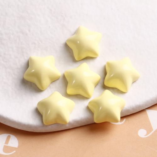 Hair Accessories DIY Findings Resin Star polished Sold By PC