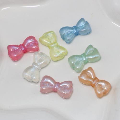 Acrylic Jewelry Beads Bowknot DIY Approx Sold By Bag