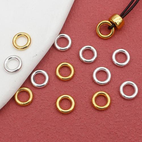 Zinc Alloy Linking Ring Round plated DIY nickel lead & cadmium free Sold By Bag