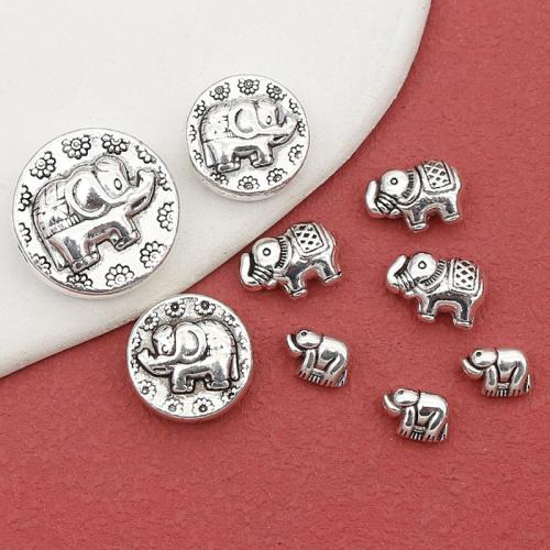 Zinc Alloy Jewelry Beads antique silver color plated DIY nickel lead & cadmium free Sold By Bag