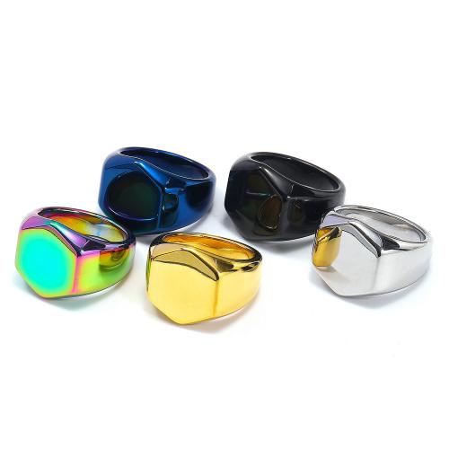 Titanium Steel Finger Ring plated fashion jewelry Sold By PC