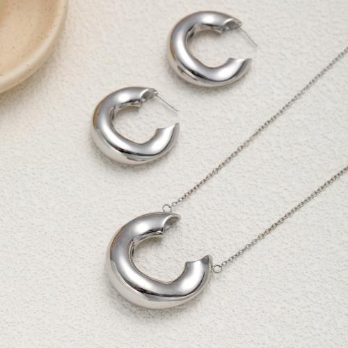 Sieraden Sets, Titanium Staal, plated, verschillende stijlen voor de keuze & voor vrouw, meer kleuren voor de keuze, Verkocht door PC