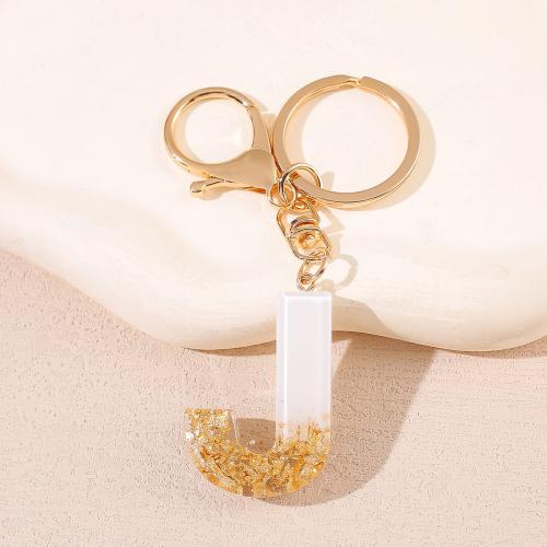 Iron Key Clasp with Resin epoxy gel portable & multifunctional golden Product package size Sold By PC