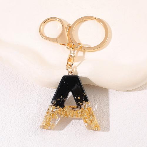 Zinc Alloy Key Clasp with Resin epoxy gel portable & multifunctional golden Product package size Sold By PC