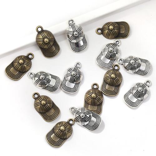 Zinc Alloy Hat Pendants plated DIY Sold By Bag