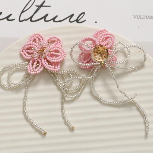 Hair Accessories DIY Findings Seedbead Flower handmade Sold By PC