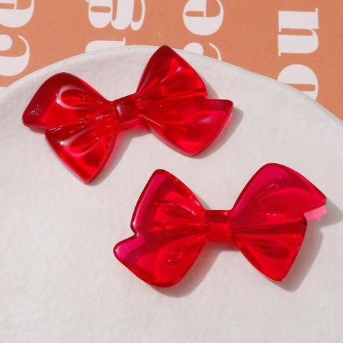 Hair Accessories DIY Findings Acrylic Bowknot polished Sold By PC