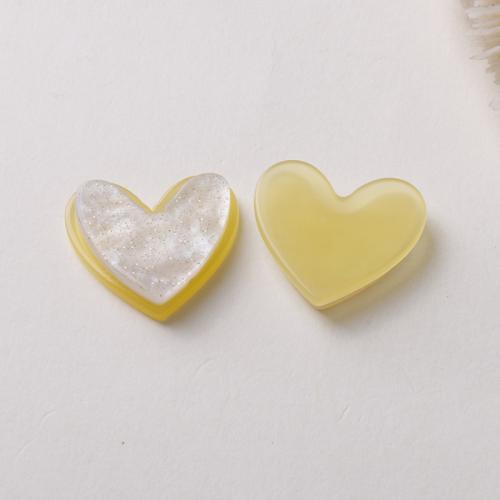 Mobile Phone DIY Decoration Acrylic Heart Sold By PC