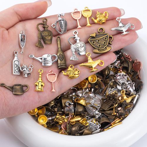 Zinc Alloy Pendants plated DIY & mixed nickel lead & cadmium free Sold By Bag