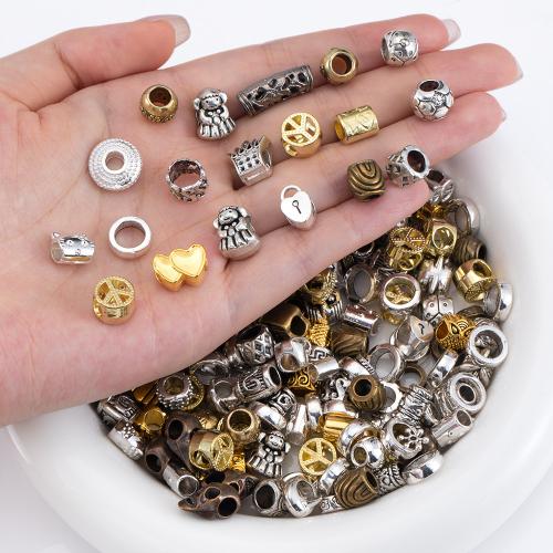 Zinc Alloy Jewelry Beads plated DIY nickel lead & cadmium free Sold By Bag