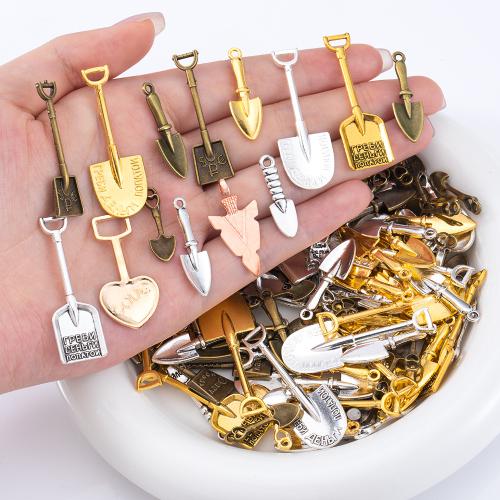 Zinc Alloy Pendants plated DIY & mixed nickel lead & cadmium free Sold By Bag