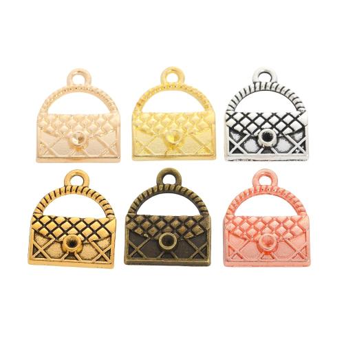 Zinc Alloy Handbag Pendants plated DIY nickel lead & cadmium free Approx Sold By Bag