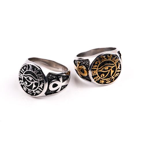 Titanium Steel Finger Ring plated fashion jewelry Sold By PC