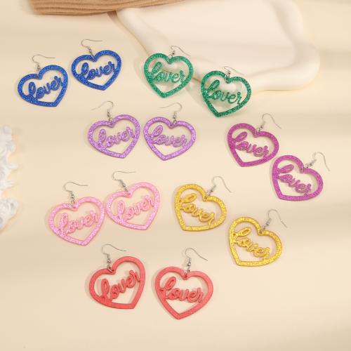 Acrylic Jewelry Earring fashion jewelry & for woman Sold By Pair