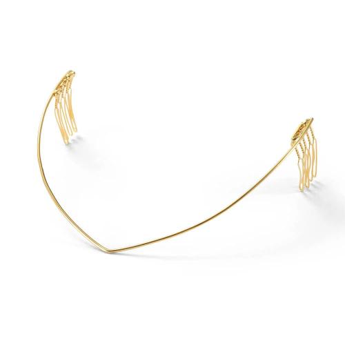 Hair Bands Brass for bridal Sold By PC