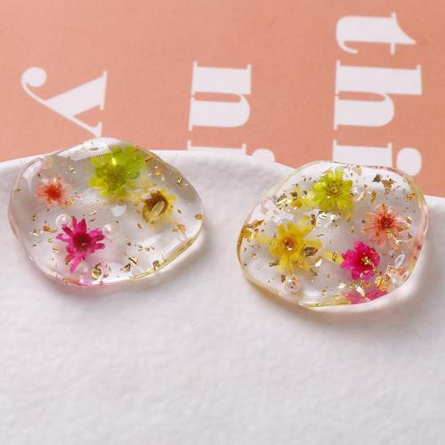 Hair Accessories DIY Findings Resin with Dried Flower epoxy gel Sold By PC