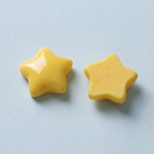 Mobile Phone DIY Decoration Resin Star polished Sold By PC