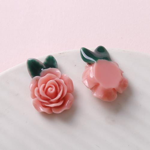 Mobile Phone DIY Decoration Resin Common Camelia polished Sold By PC