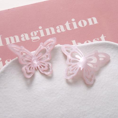 Hair Accessories DIY Findings Acrylic Butterfly polished Sold By PC