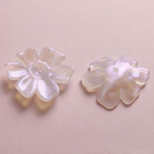 Hair Accessories DIY Findings Resin Flower colorful plated Sold By PC