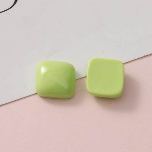 Mobile Phone DIY Decoration Resin Square polished Sold By PC