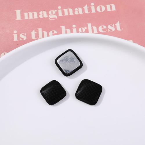 Hair Accessories DIY Findings PU Leather Square handmade Sold By PC